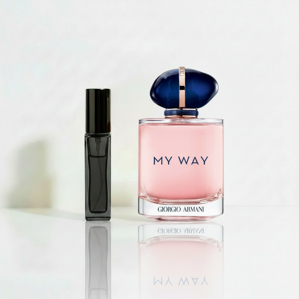 Giorgio Armani My Way with black sample vial