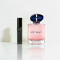 Giorgio Armani My Way with black sample vial